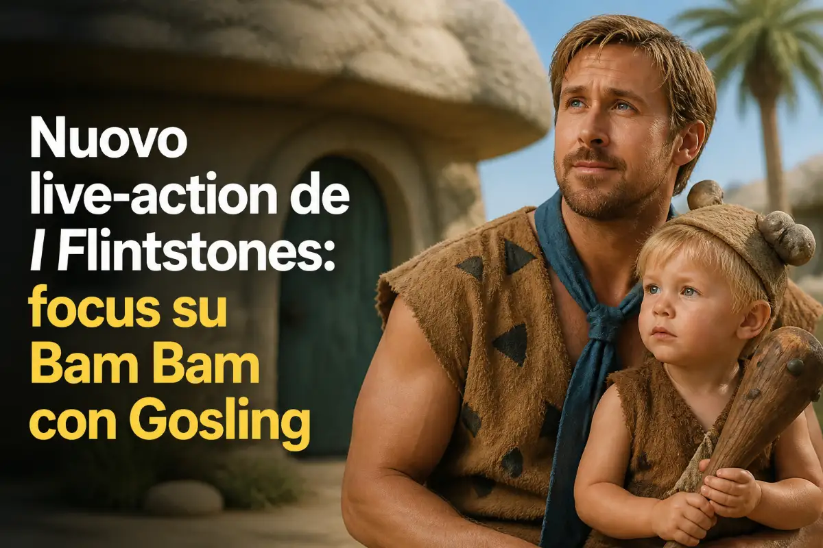 Nuovo live-action de I Flintstones: focus su Bam Bam con Gosling